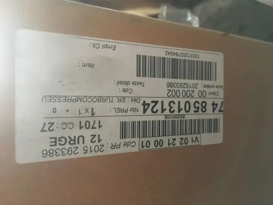 motor auto onderdeel Renault Turbo Renault Magnum 7485013124