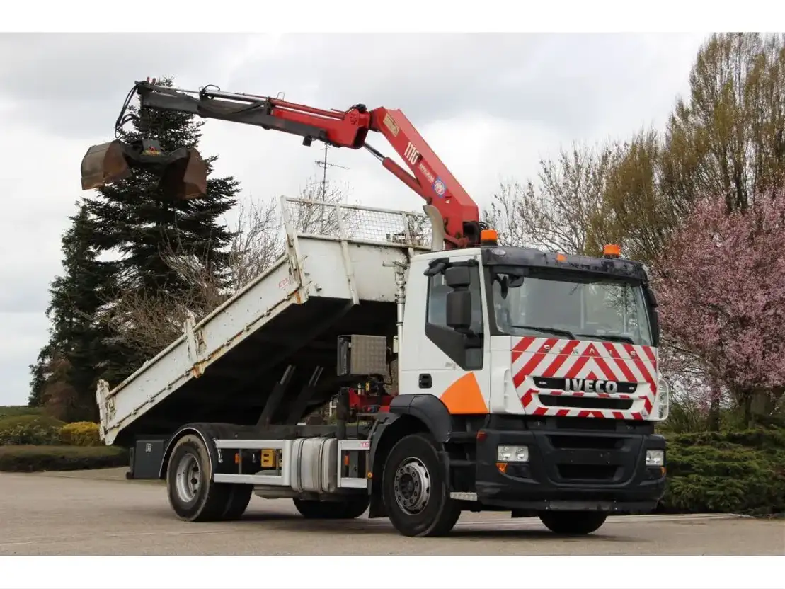 Iveco 190S310 KRAAN/KIPPER!! EURO5!! | Kipper vrachtwagen ...