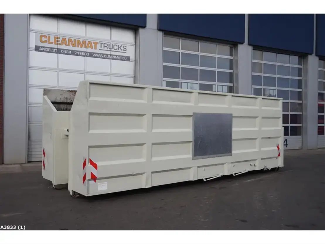 open top zeecontainer Glass collection container 35m3 2010