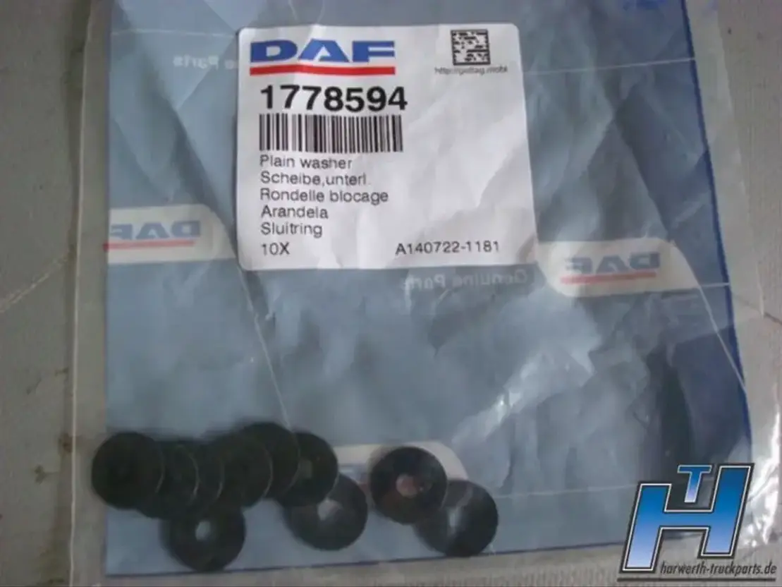 DAF Unterlegscheibe gehärtet 1778594 Lfcfxf 56