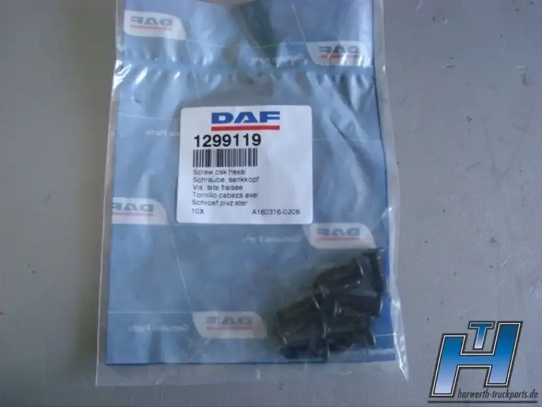 DAF Senkkopf Schraube Torx 1299119 CF-XF E5-6