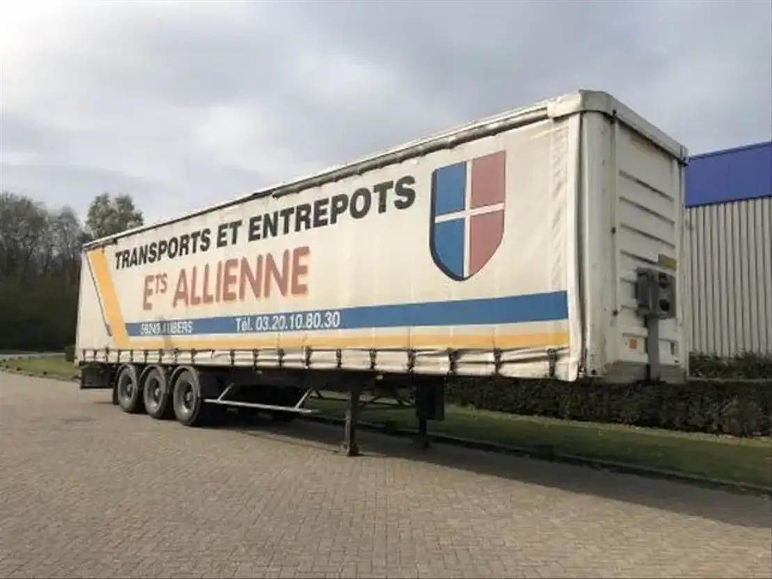 overige opleggers Fruehauf 3 AXLE SLIDING - CURTAIN TRAILER 2006