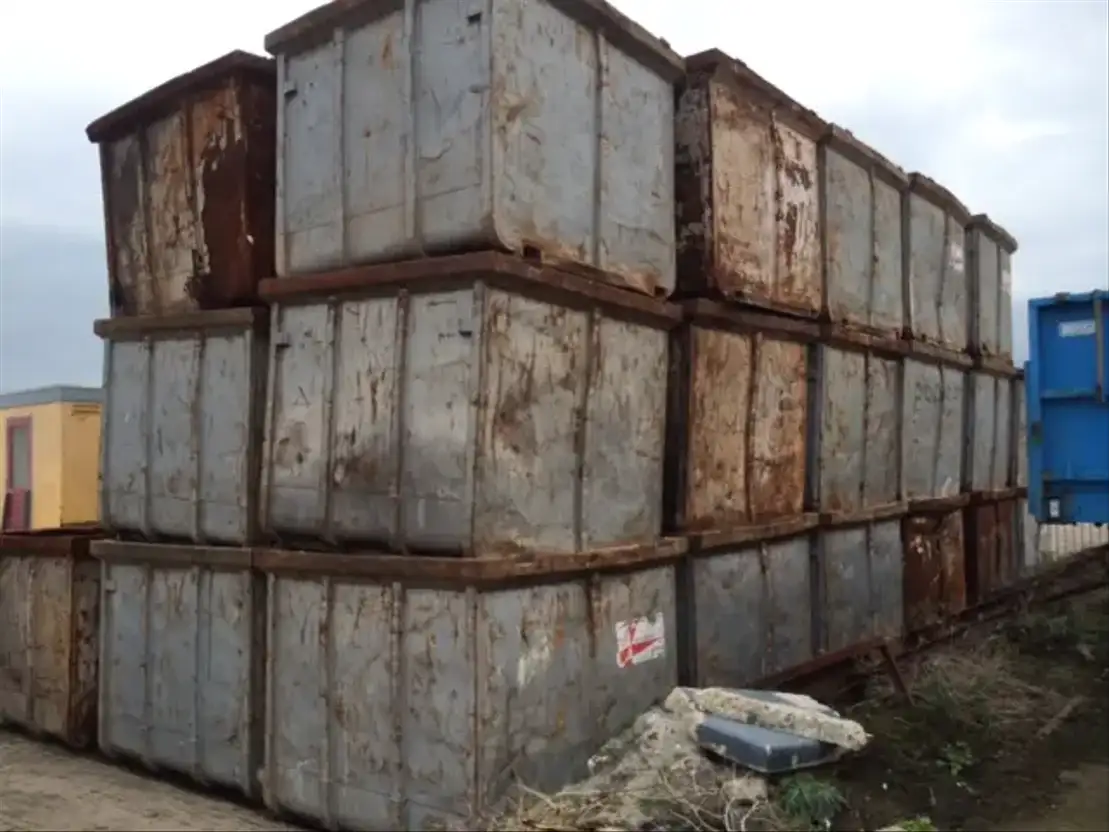 open top zeecontainer VERNOOY STAPELBAK 2300 X 2250 X 2000