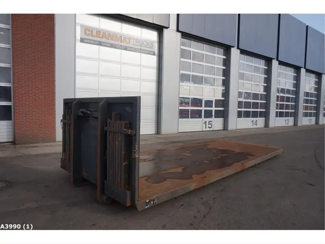 open top zeecontainer Flat container 2010