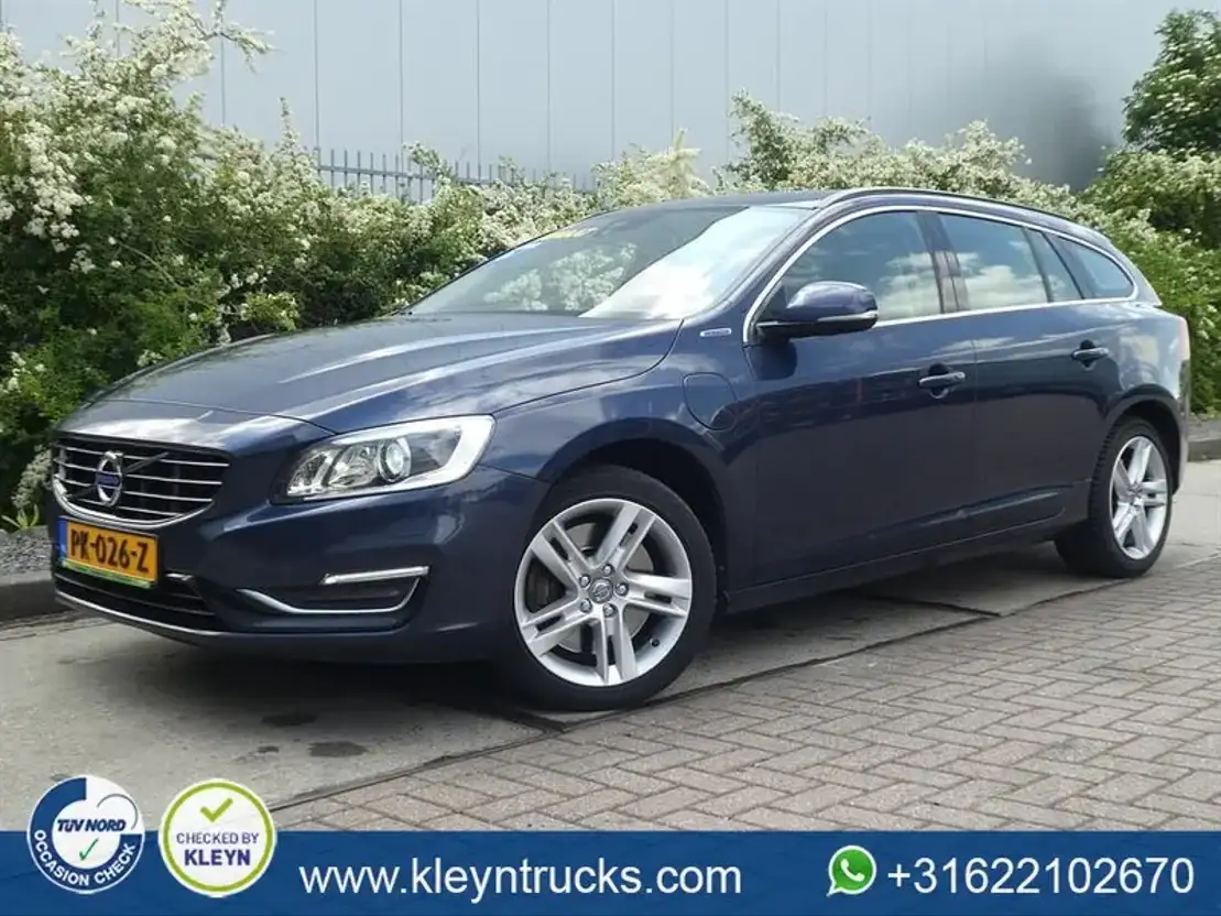terreinwagen - 4x4 auto Volvo V60 D6 TWIN ENGINE summum hybrid 2014