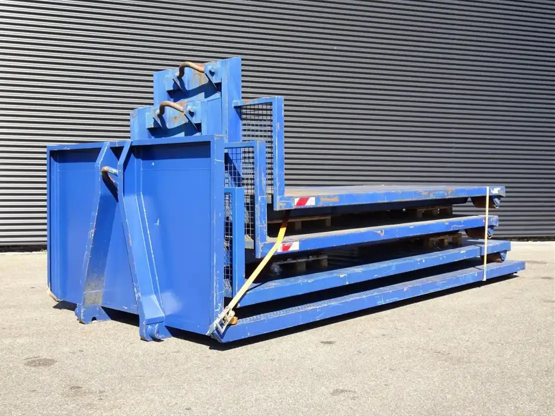 flat rack zeecontainer DIV OPEN LAADBAK / LAADVLOER / PLATEAU / FLATBED