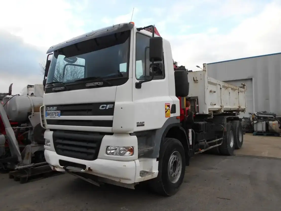 kipper vrachtwagen > 7.5 t DAF CF 2007