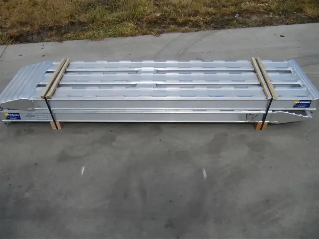 Aluminium oprijplaten