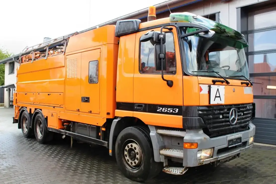Mercedes-Benz Actros 2653 6x4 V8 Müller 16m Saug u.Spül-Kombi