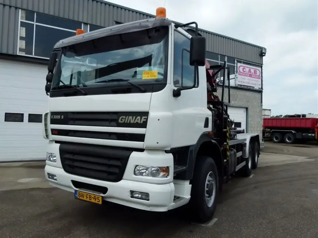 Ginaf X 3335 S - 6x6 Crane Palfinger PK17000 Remote controlled
