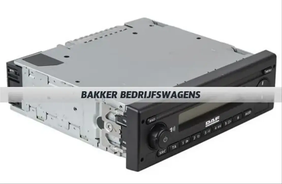 DAF 1858912 - Radio 24V basic Bosch 7620000112 + kabel en USB/AUX aansluiting
