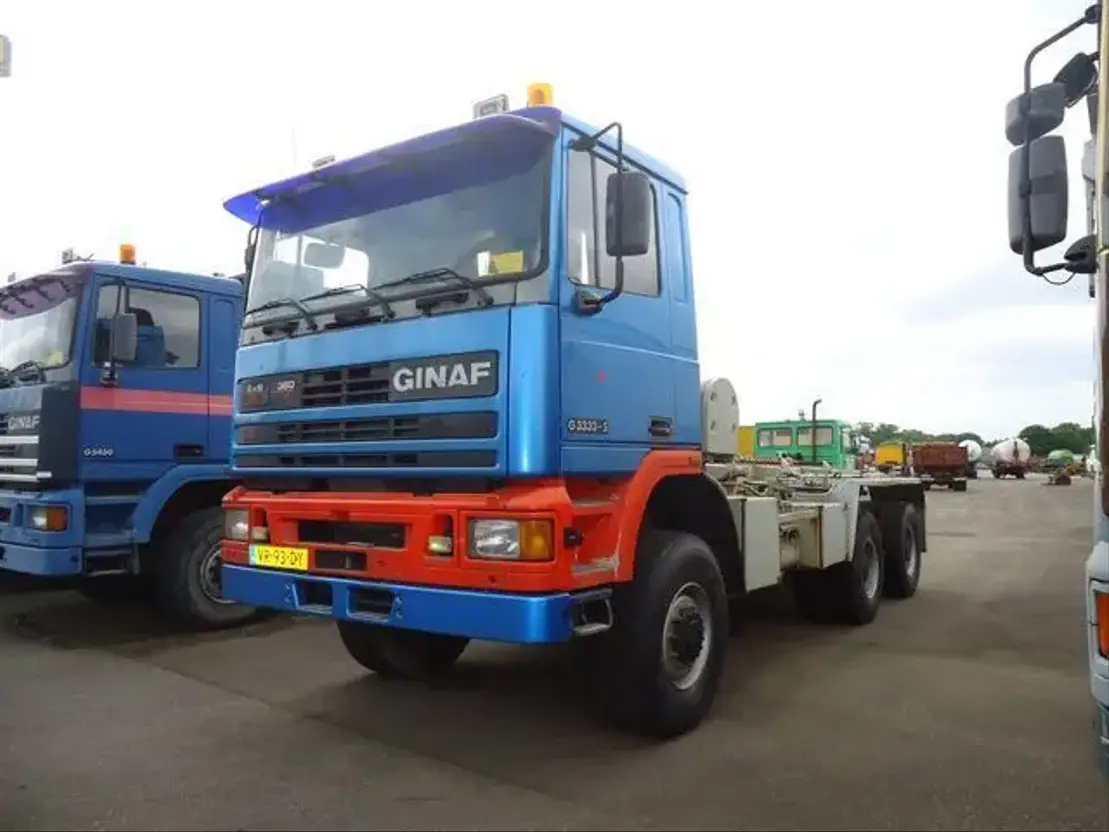 Ginaf G 3333 S G3333-S 6x6 Ketting / Chain system