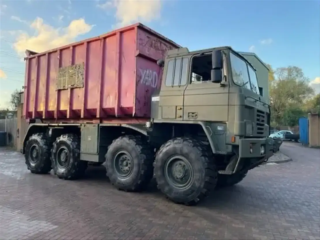 Foden 8x6 Tipper Dump Truck Ex military Leger vrachtwagen TrucksNL