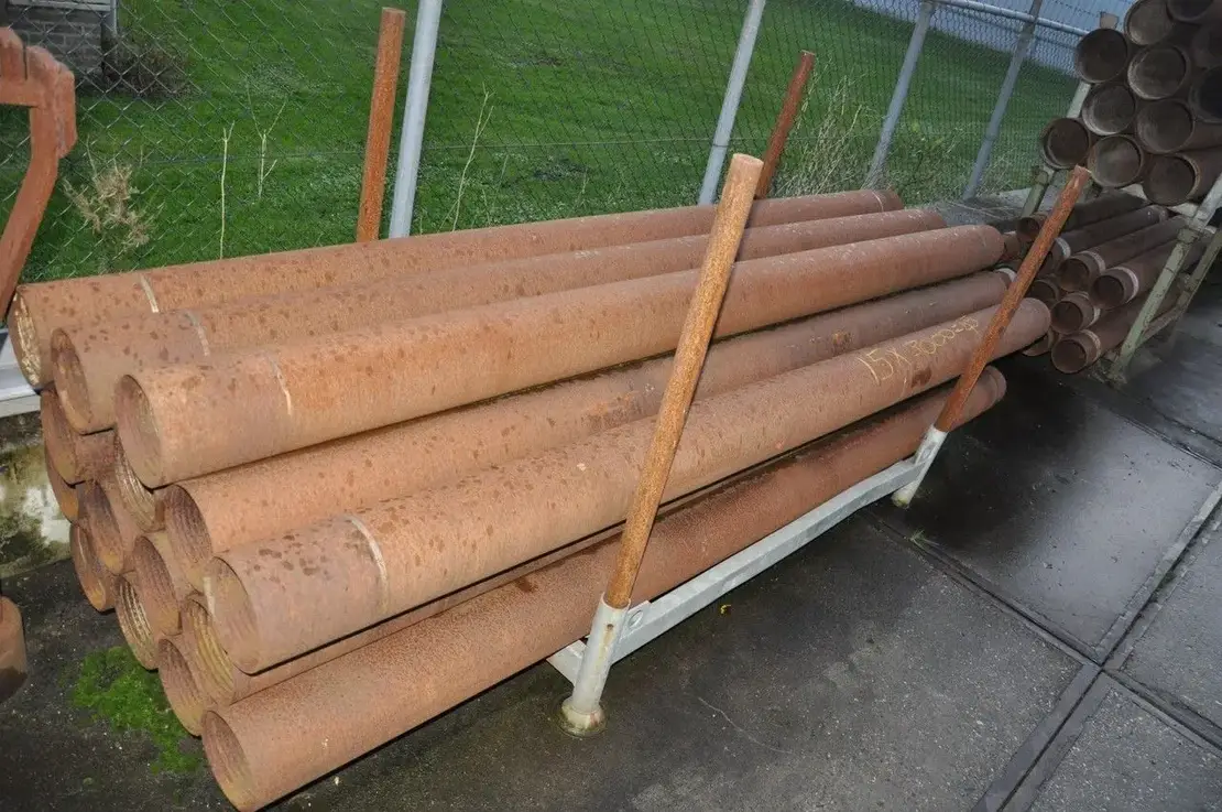 Casing boorbuis drillpipe 15 x 3 meter