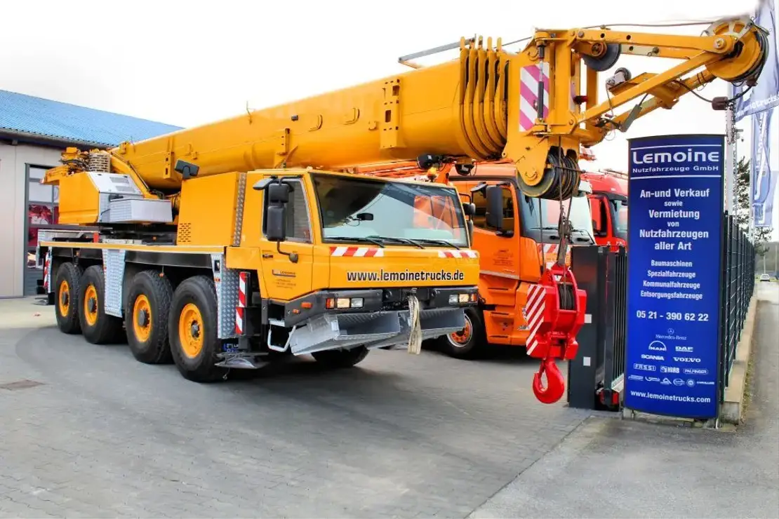 Faun Tadano ATF 90 G-4 8x6 Autokran + 20 tonnen Kontergewicht