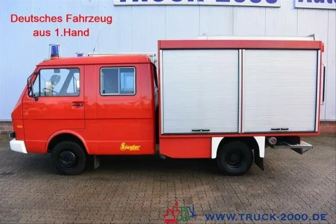 Volkswagen LT 50 DoKa Feuerwehr TSF-W Original nur 13589km