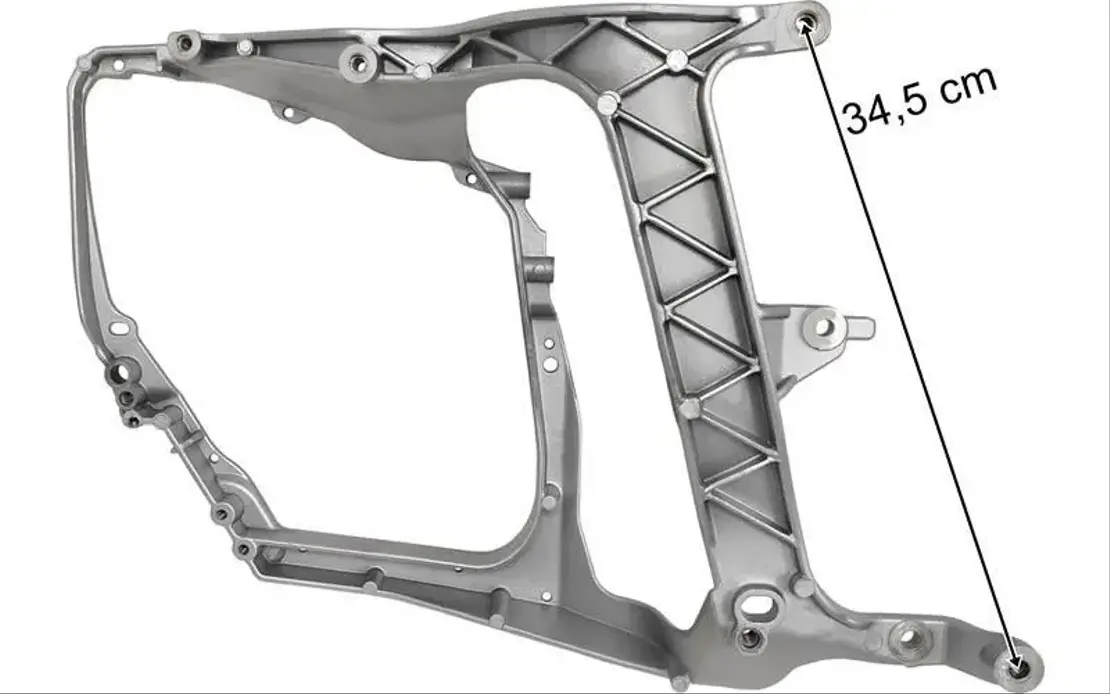 DAF CF 13- Euro 6 Koplampsteun Rechts Aluminium 1837642