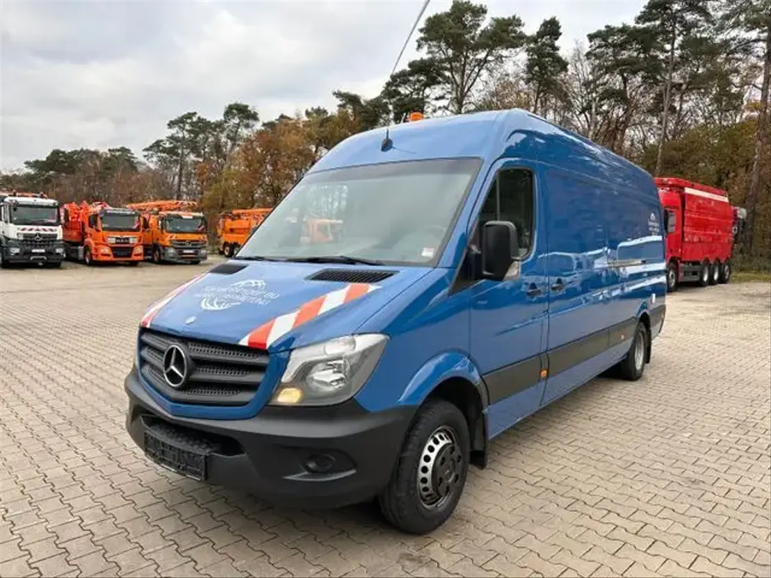 Mercedes-Benz 516 CDI mit JT-Elektronik TV Inspektionsanlage