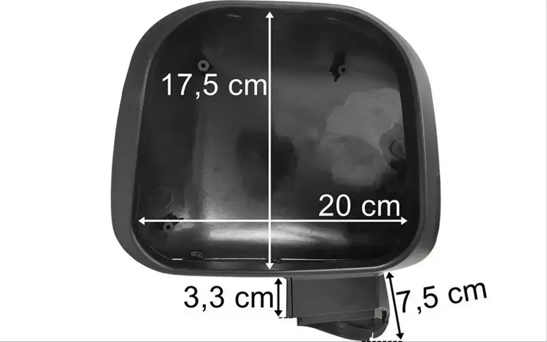 Scania R, P, 96- Panorama Spiegelkap Links 1366135 / 1945733