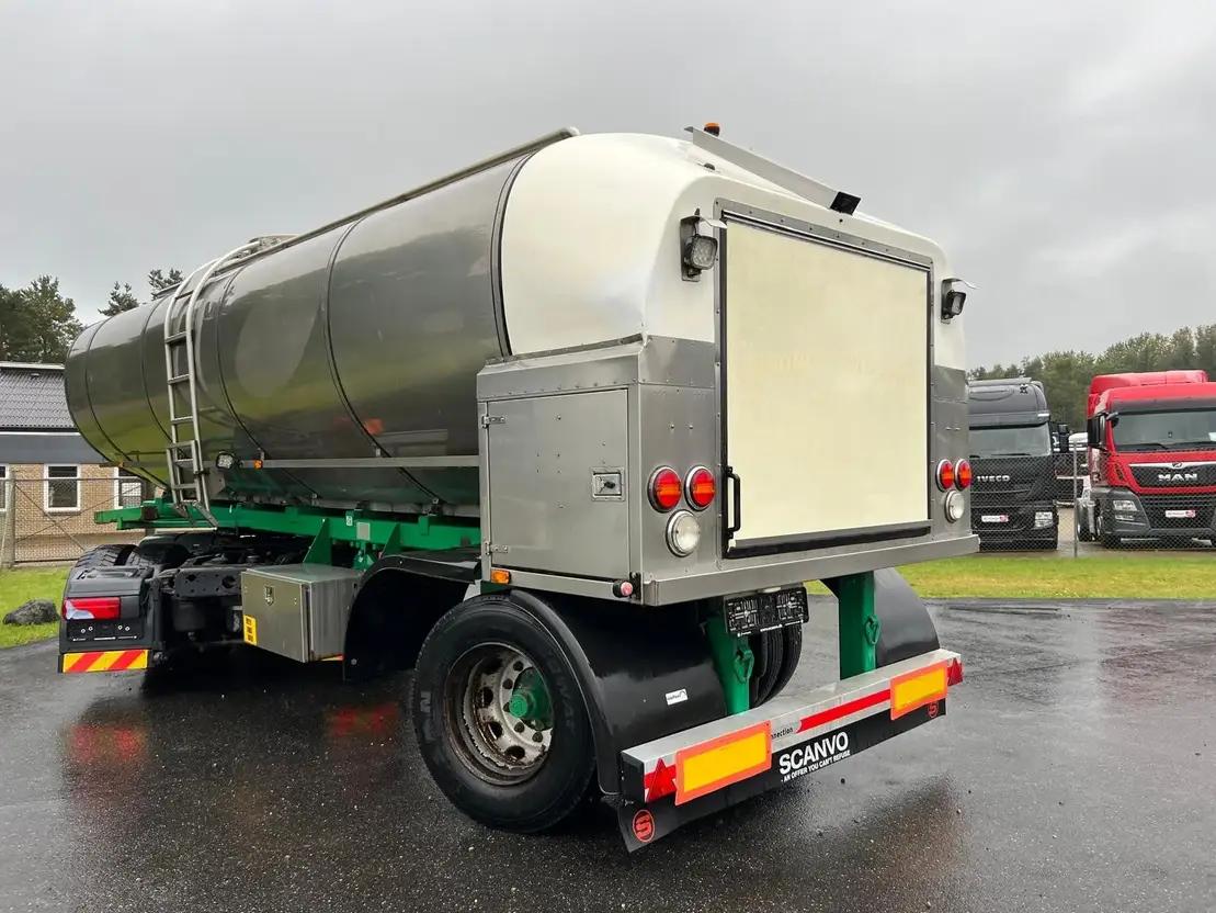 20000 ltr isoleret rustfri mælketank