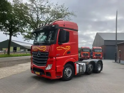 Mercedes-Benz Actros 6x2 trekker , kipper hydrauliek